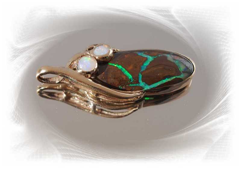 Thomas Yick Advance Jeweller Yowah Opal Pendant